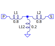 "Winding" inductance is 1H